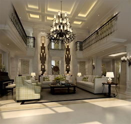 洞林湖新田城別墅大宅裝修設計效果圖